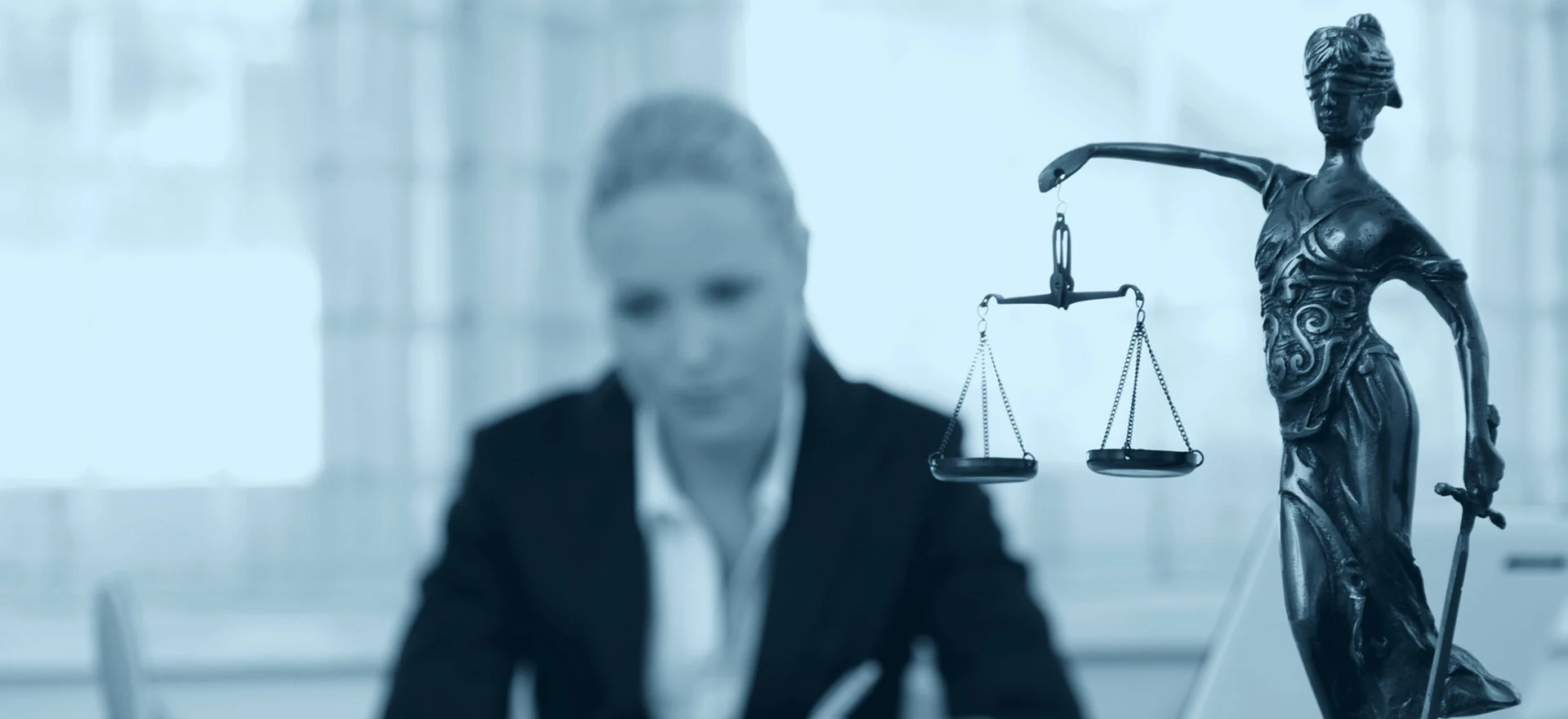 Dawn with legal scales