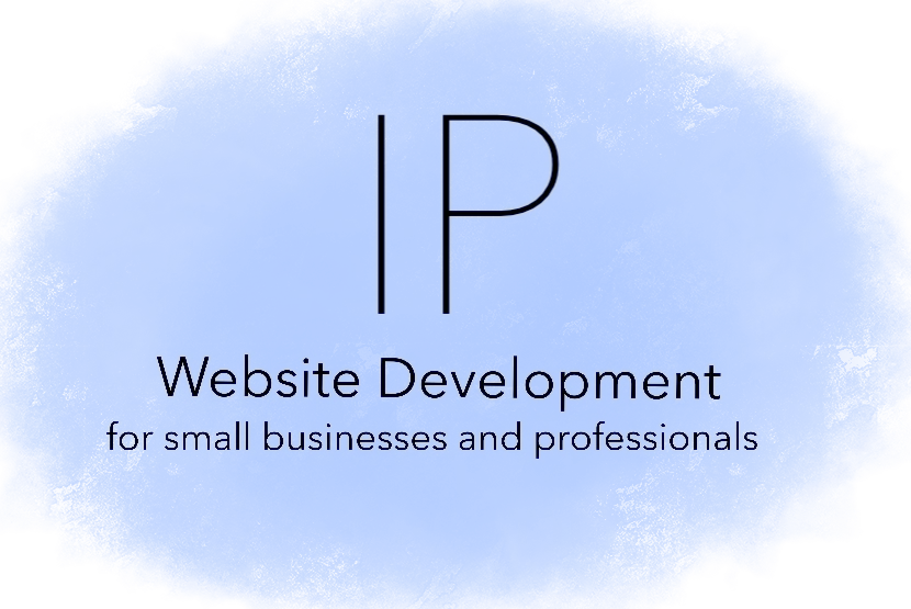 Ian Price website development, for small businesses and professionals.